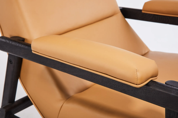 ARCHI LOUNGE - Leather armchair with headrest by grado design - view 3
